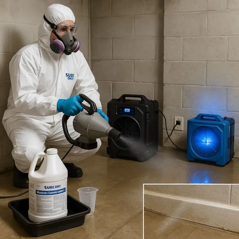 Sanitization and Odor Removal process in Murphys Estates, SC