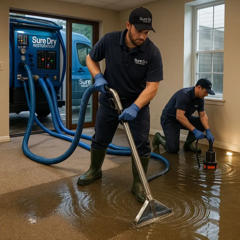 Water Extraction and Removal process in Murphys Estates, SC